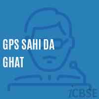 Gps Sahi Da Ghat Primary School Logo