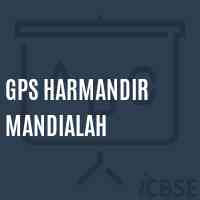 Gps Harmandir Mandialah Primary School Logo