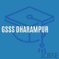 Gsss Dharampur High School Logo