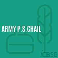Army P.S.Chail Primary School Logo