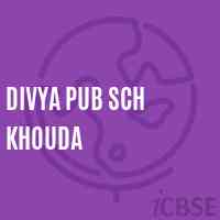 Divya Pub Sch Khouda Senior Secondary School Logo