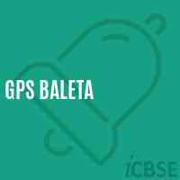 Gps Baleta Primary School Logo