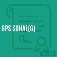 Gps Sohal(G) Primary School Logo
