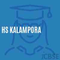 Hs Kalampora Secondary School Logo