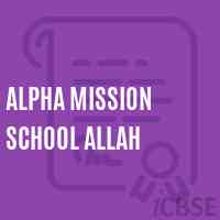 Alpha Mission School Allah Logo