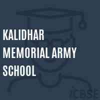 Kalidhar Memorial Army School Logo