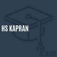 Hs Kapran Secondary School Logo
