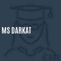 Ms Darkat Middle School Logo