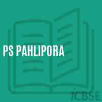 Ps Pahlipora Primary School Logo