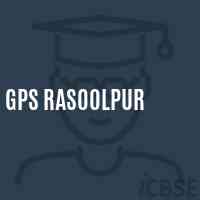 Gps Rasoolpur Primary School Logo