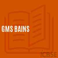 Gms Bains Middle School Logo