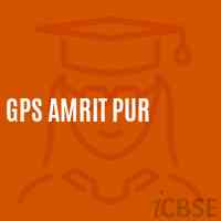 Gps Amrit Pur Primary School Logo