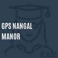 Gps Nangal Manor Primary School Logo