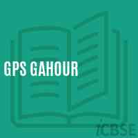Gps Gahour Primary School Logo