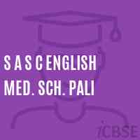 S A S C English Med. Sch. Pali Secondary School Logo