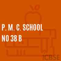 P. M. C. School No 38 B Logo