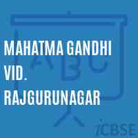 Mahatma Gandhi Vid. Rajgurunagar High School Logo