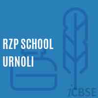 Rzp School Urnoli Logo