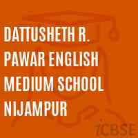 Dattusheth R. Pawar English Medium School Nijampur Logo