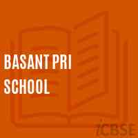 Basant Pri School Logo
