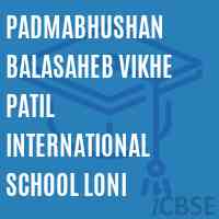 Padmabhushan Balasaheb Vikhe Patil International School Loni Logo