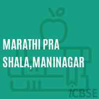 Marathi Pra Shala,Maninagar Middle School Logo