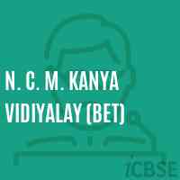 N. C. M. Kanya Vidiyalay (Bet) Middle School Logo