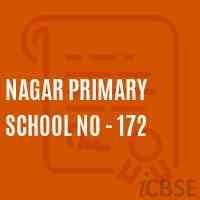 Nagar Primary School No - 172 Logo