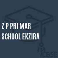 Z P Pri Mar School Ekzira Logo
