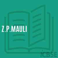 Z.P.Mauli Middle School Logo