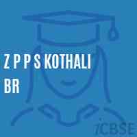 Z P P S Kothali Br Primary School Logo