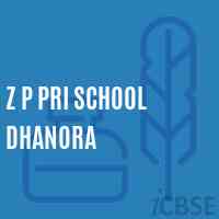 Z P Pri School Dhanora Logo
