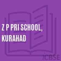 Z P Pri School, Kurahad Logo