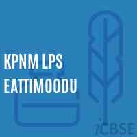 Kpnm Lps Eattimoodu Primary School Logo