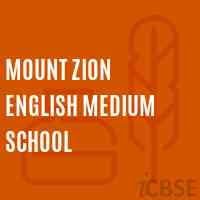 Mount Zion English Medium School Logo
