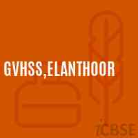 Gvhss,Elanthoor Senior Secondary School Logo