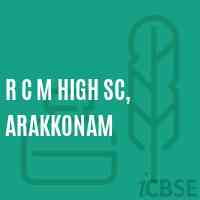 R C M High Sc, Arakkonam Secondary School Logo