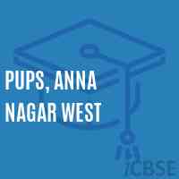 Pups, Anna Nagar West Primary School Logo