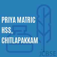 Priya Matric HSS, Chitlapakkam Secondary School Logo