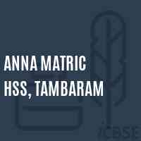 Anna Matric HSS, Tambaram Senior Secondary School Logo
