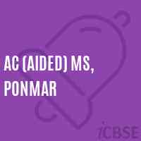 AC (Aided) MS, Ponmar Middle School Logo
