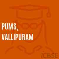 PUMS, Vallipuram Middle School Logo