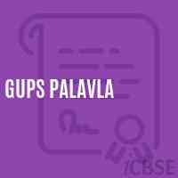 Gups Palavla Middle School Logo