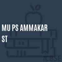 Mu Ps Ammakar St Primary School Logo