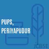 Pups, Periyapudur Primary School Logo