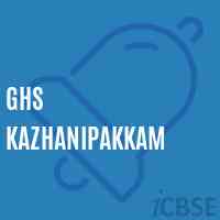 Ghs Kazhanipakkam Secondary School Logo