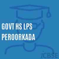 Govt Hs Lps Peroorkada Primary School Logo