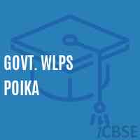Govt. Wlps Poika Primary School Logo