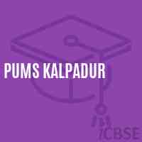 Pums Kalpadur Middle School Logo