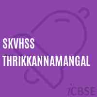 Skvhss Thrikkannamangal High School Logo